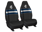 Carlton Blues Universal Fit Car Seat Covers - AFL Official Product - Ideal for fans of the Carlton Blues