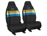 Gold Coast Titans Official NRL Car Seat Covers Universal Pair