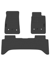 Precision Fit Custom Rubber Car Mats - Suits Isuzu D-Max Dual Cab  06/2012 - 06/2020