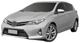 Toyota Corolla  Precision Fit Mats 10/2012 - 08/2018
