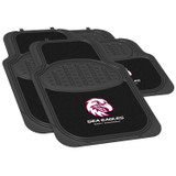 Manly Sea Eagles Official NRL Car Mats, designed to fit most vehicles. Perfect for displaying team pride while keeping your car clean and protected.