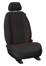 Getaway Black neoprene fabric with red stitching for Mitsubishi ASX 2010-2025 display seat.