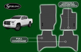 Suits Mitsubishi Triton Precision Fit Mats 12/2023 - On