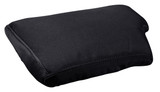 Black canvas centre console cover for Toyota Hilux GR Sport, Rogue, SR and SR5 Dual Cab with waterproof heavy-duty armrest protection