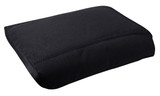 Black canvas centre console cover for Ford Ranger PX and Mazda BT-50 with durable waterproof armrest protection