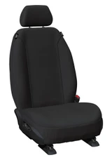 Custom-fit Super Tough Charcoal canvas front bucket seat covers for Toyota LandCruiser 300 Series