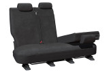 platinum velour seat covers with folding seat