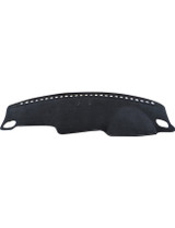 Black custom moulded dash mat for Subaru Liberty 4th Gen and Outback 3rd Gen protecting dashboard from glare UV damage and cracking