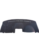 Charcoal Suzuki SX4 GYA, GYB, GYC dash mat 2007–2012, custom-moulded fit with pre-cut vents and sensor openings, airbag compatible.