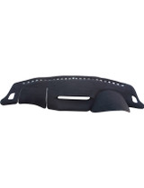 Charcoal custom moulded dash mat for Subaru Impreza G3 WRX MY08-MY14 for glare reduction and dashboard protection