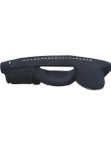 Black custom moulded dash mat for Subaru Liberty 5th Gen and Outback 4th Gen protecting dashboard from glare UV damage and cracking