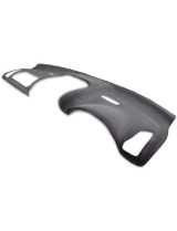 Black custom-fit Mercedes Vito CDI dash mat for vans 2004–2007, UV-resistant, glare reducing, dashboard protection, airbag safe