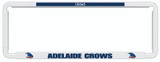 Adelaide Crows Official AFL AFL Car Number Plate Surround: Show your team pride on the road with this sleek, official Adelaide Crows accessory. Standard-sized for easy installation, this frame cover features the iconic team colors and logo. Perfect for any passionate fan's vehicle.