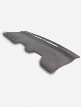 Charcoal custom-fit MG4 MEH32 dash mat (2024–current), UV-resistant, reduces glare, protects dashboard, handcrafted in Australia, free shipping