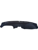 Black dash mat for Holden Adventra VZ and HSV models with round gauge allowance