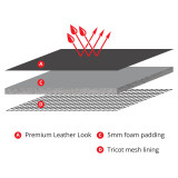 fabric details empire leather hiace bus van