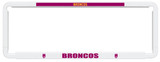 Brisbane Broncos Official NRL Number Plate Frame – Standard 380x140mm Single Surround with Club Logo