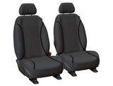 LDV G10 Plus (SV7C) 2 Seat Van and MIFA Mode Wagon bucket seats with heavy-duty Tradies seat covers, made-to-measure 14oz poly canvas construction, waterproof and durable.