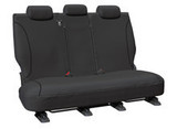 Grey canvas rear bench seat cover for RAM 1500 – durable, waterproof, made to measure fit