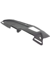 Charcoal custom moulded dash mat for Toyota RAV4 Series 60 with Heads Up Display designed to reduce glare and protect dashboard