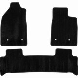 Suits Holden Colorado RG MY17 Custom Carpet Floor Mats Black (3 piece)