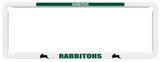 South Sydney Rabbitohs Official NRL Car Number Plate Surround: Show your team pride on the road with this sleek, official South Sydney Rabbitohs accessory. Standard-sized for easy installation, this frame cover features the iconic team colors and logo. Perfect for any passionate fan's vehicle.