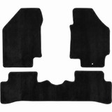 Kia Rio JB black carpet floor mats