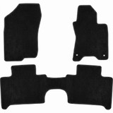 Nissan Navara NP300 black carpet floor mats