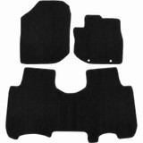 Honda Jazz GE black carpet floor mats