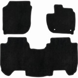 Honda Jazz GF black carpet floor mats