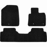 Hyundai Santa FE TM black carpet floor mats