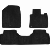 Hyundai Santa FE TM black carpet floor mats