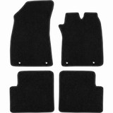 MG ZS 1ST black carpet floor mats