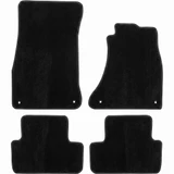Audi A4 B8 4TH black carpet floor mats