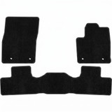 Toyota Landcruiser 300 Series black carpet floor mats