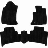Toyota Fortuner GUN156R black carpet floor mats