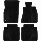 Lexus LS600 HL UVF46R black carpet floor mats