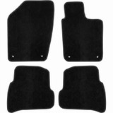 Volkswagen Polo 6R black carpet floor mats