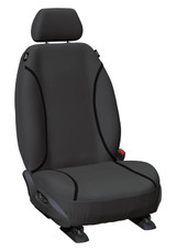 Tradies Grey Canvas front bucket seat covers for Toyota LandCruiser 79 Series Single Cab and Double Cab.