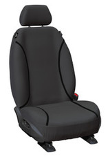 Custom-fit Tradies Grey canvas dickie seat cover for Toyota LandCruiser 105 Series