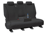 Tradies Grey canvas 2nd row bench seat cover with armrest allowance for Lexus LX470 & Toyota LandCruiser 100 Series
