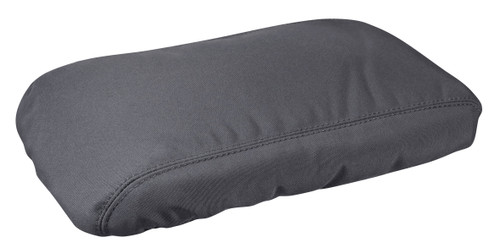 Charcoal canvas centre console cover for Holden Colorado, Isuzu D-Max and MU-X with durable waterproof armrest protection
