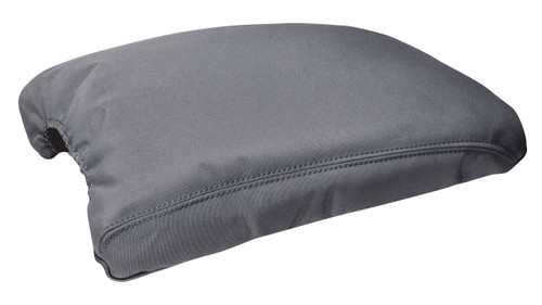 Charcoal canvas centre console cover for Toyota LandCruiser Prado 150 Series with durable waterproof armrest protection