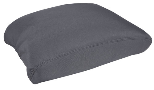 Charcoal canvas centre console cover for Toyota LandCruiser 200 Series GXL, Sahara and VX with waterproof heavy-duty armrest protection