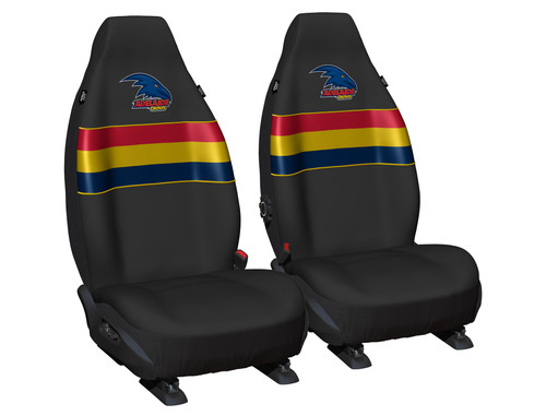 Adelaide Crows Universal Fit Car Seat Covers - AFL Official Product - Ideal for fans of the Adelaide Crows