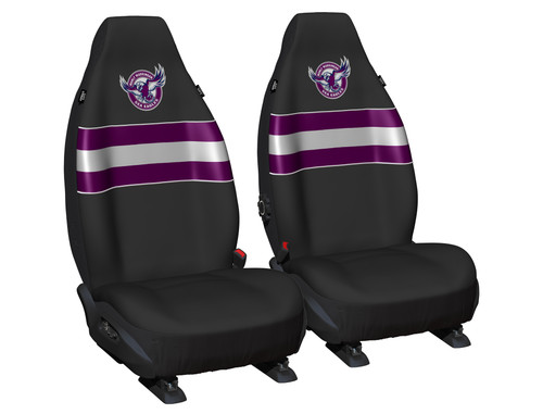 Manly Sea Eagles Universal Fit Car Seat Covers - NRL Official Product - Ideal for fans of the Manly Sea Eagles
