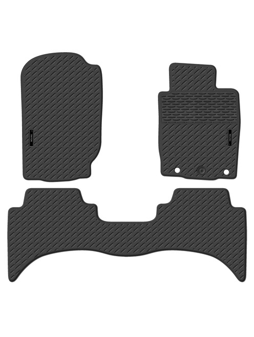 Precision Fit Custom Rubber Mats - Suits Mitsubishi Triton 05/2015 - 12/2023