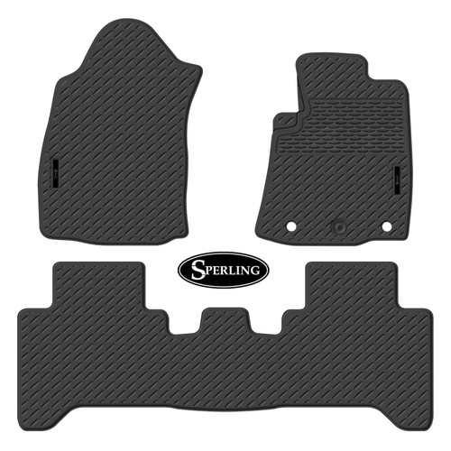 Precision Fit Custom Rubber Car Mats - Suits Toyota Hilux 07/2015 - Current