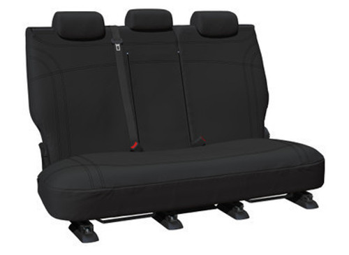 Getaway Neoprene Rear Black - Black Stitch Seat Covers Suits Yaris Cross 2020-On
