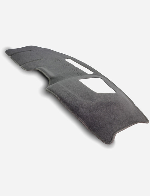 Charcoal dash mat display for Mazda CX-5 KF 2021-2026 with heads up display and 10.25-inch screen.
